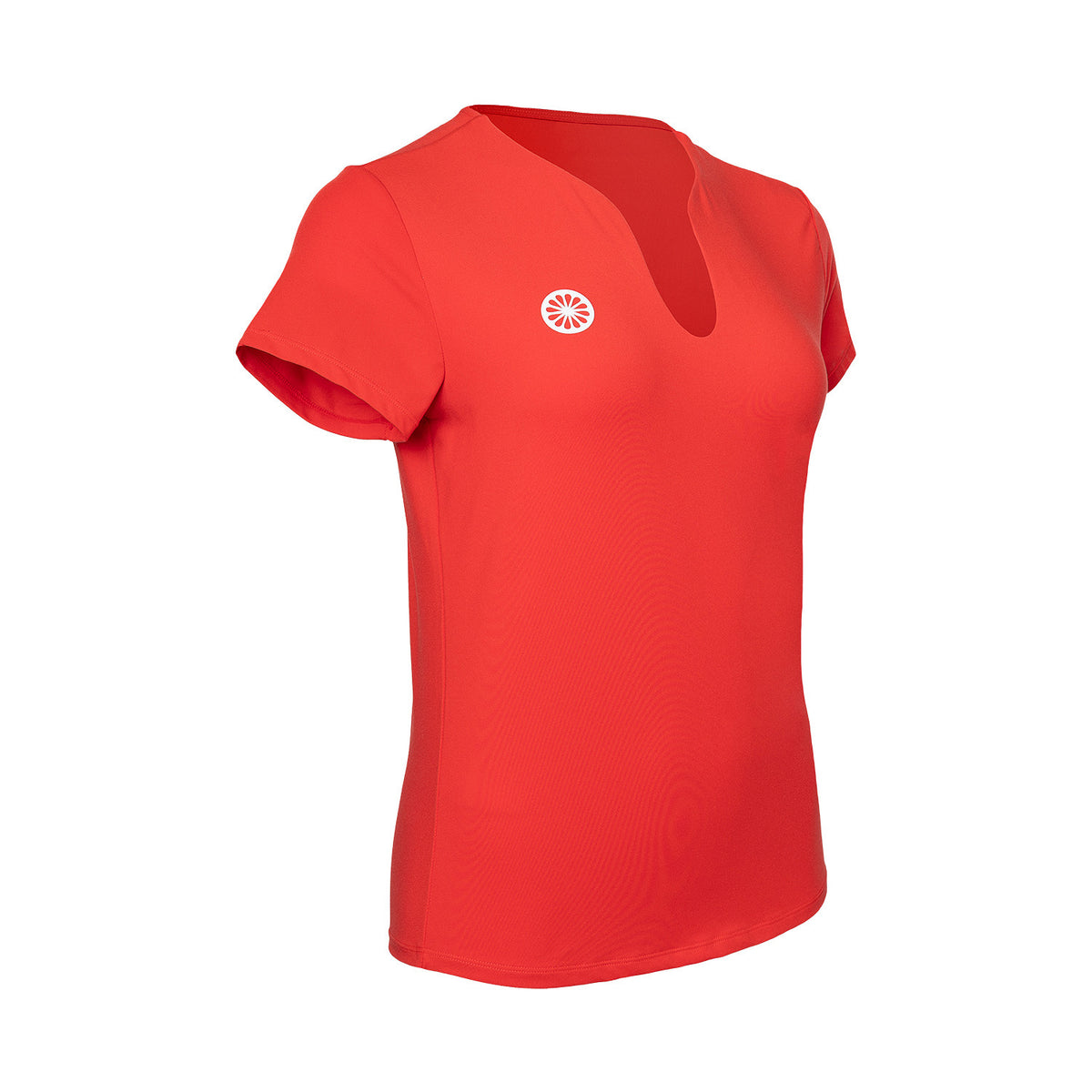 Women breeze tee in rood (Ruby Red) – foto 2
