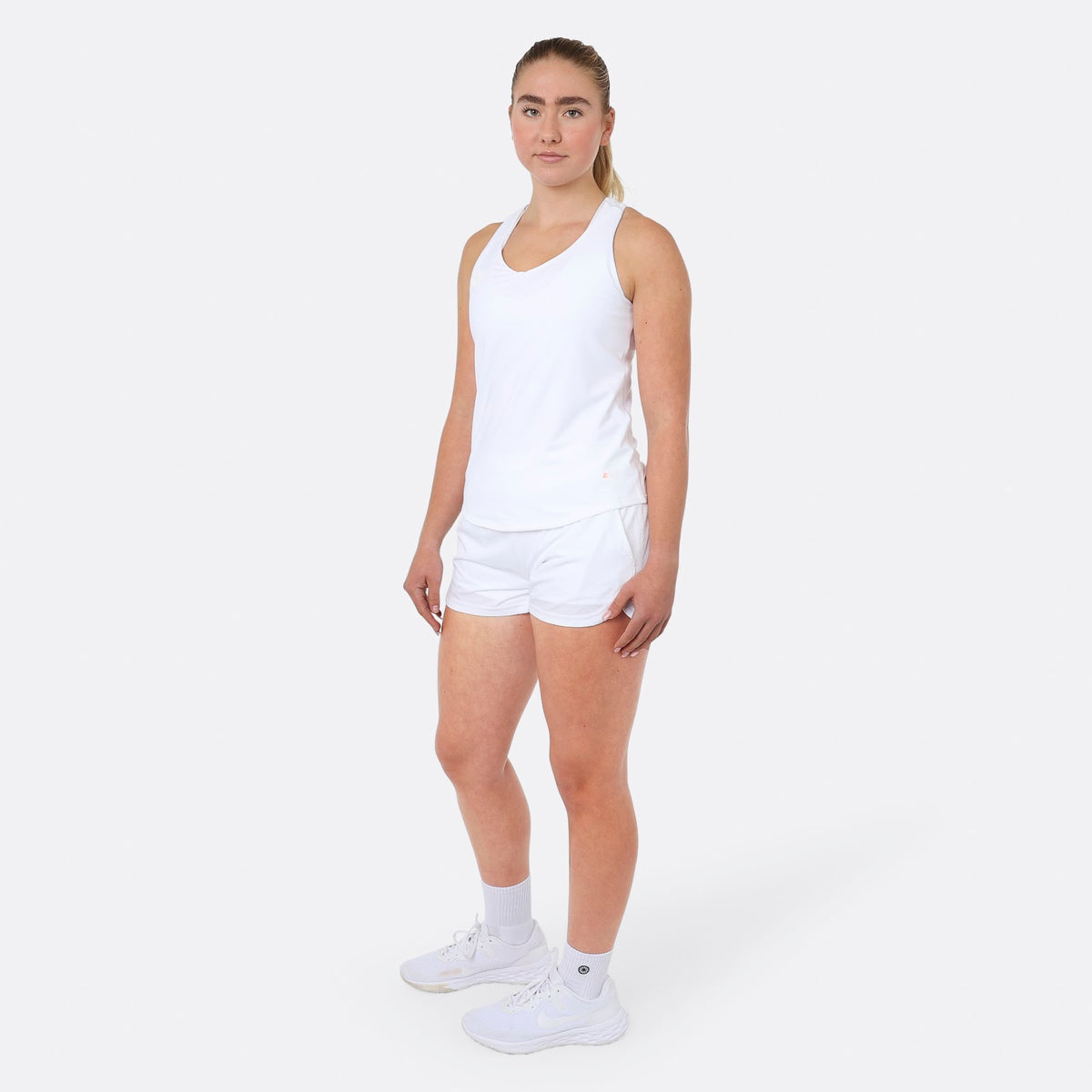 Women breeze tank in wit (Bright White) – foto 7