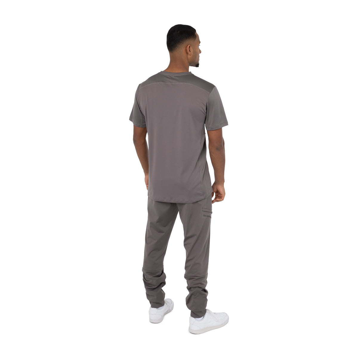 Men agility tee in bruin (Walnut) – foto 7