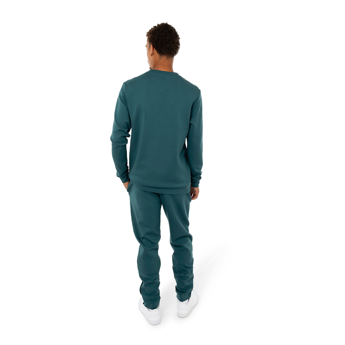Men soft supreme sweater in blauw (Ocean) – foto 7
