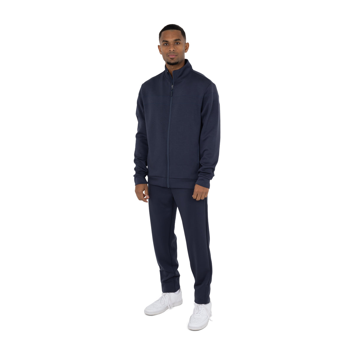 Men soft supreme jacket in blauw (Night Blue) – foto 5