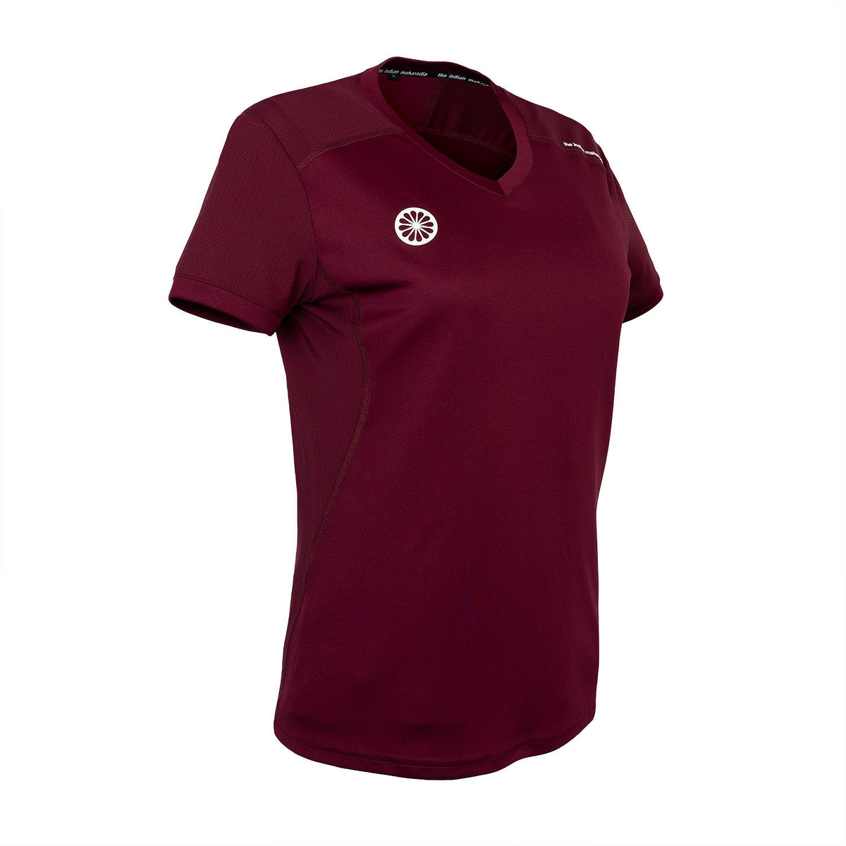 Jaipur girls performance tee in rood (Bordeaux) – foto 2