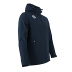 Softshell jas heren in blauw – foto 2