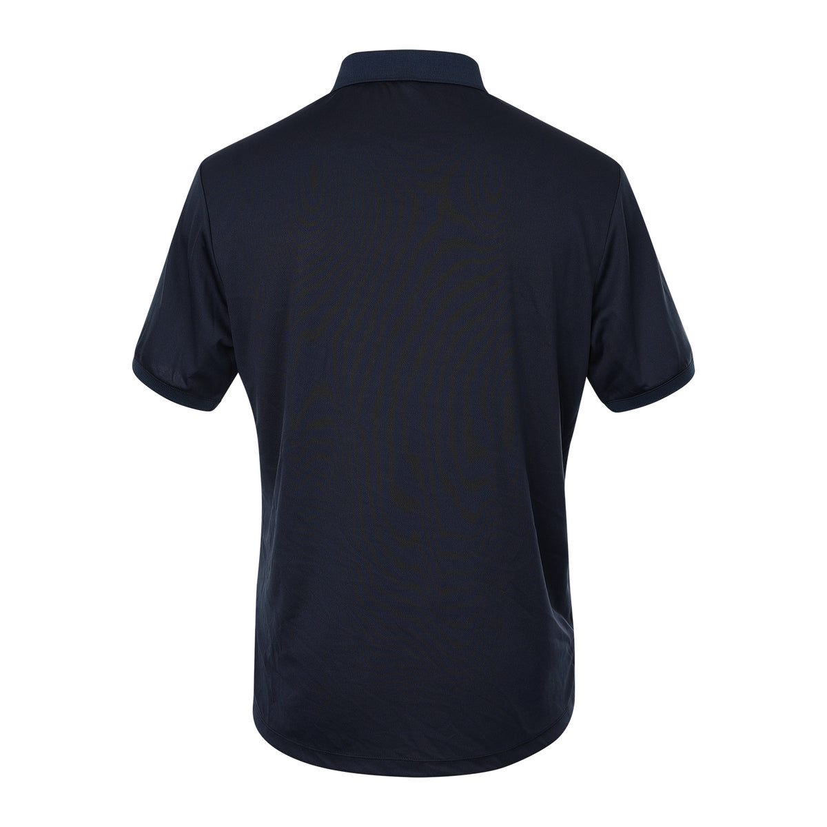 Men pique polo in blauw (Night Blue) – foto 3