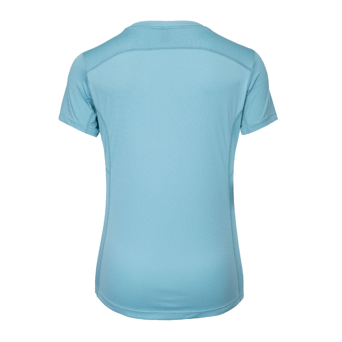 Women agility round neck tee in blauw (Serene Blue) – foto 3