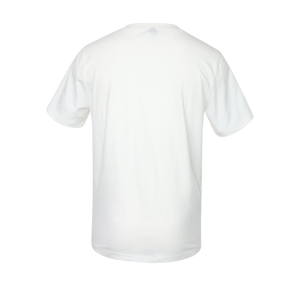 Men cotton tee in wit (White) – foto 3