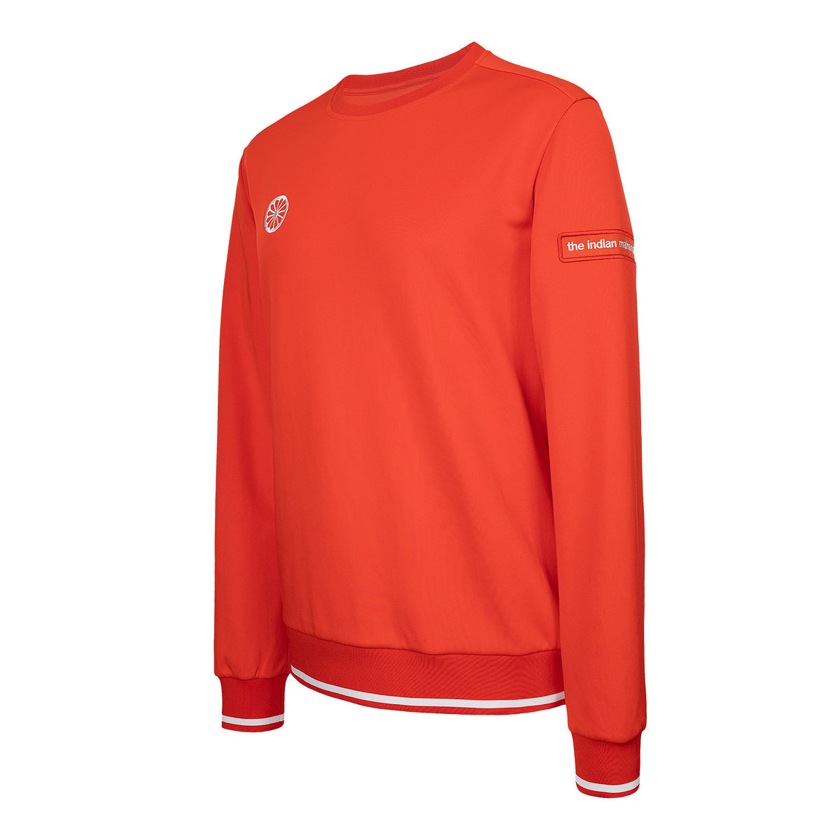 Men club sweater in oranje (Orange) – foto 4