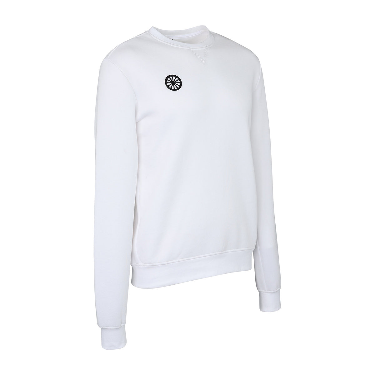 Kids classic crew sweater in wit (White) – foto 2