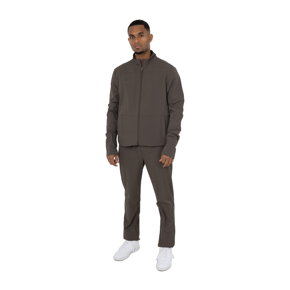 Men plyo flex pant regular fit in bruin (Black Olive) – foto 5