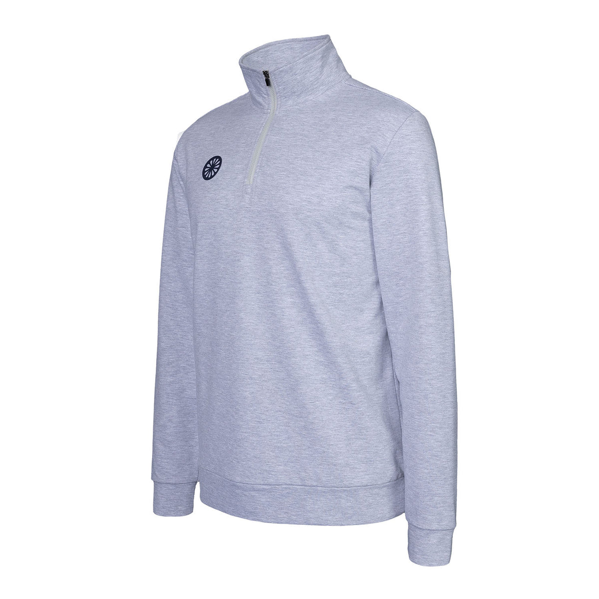 Half-zip trui heren in grijs – foto 4