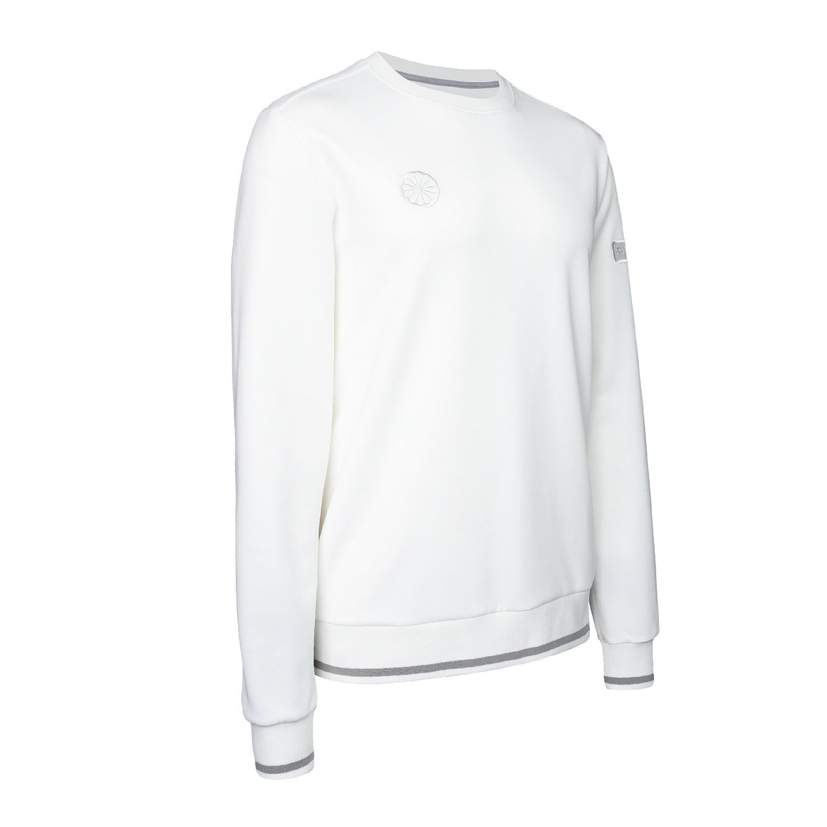 Men club sweater in wit (White) – foto 2