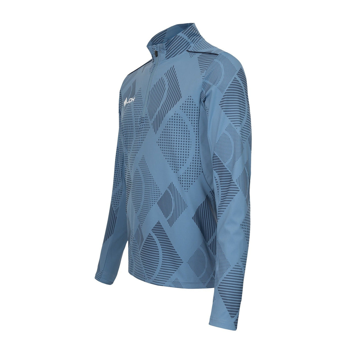 Carbon men pro half-zip in grijs (Stormy) – foto 4