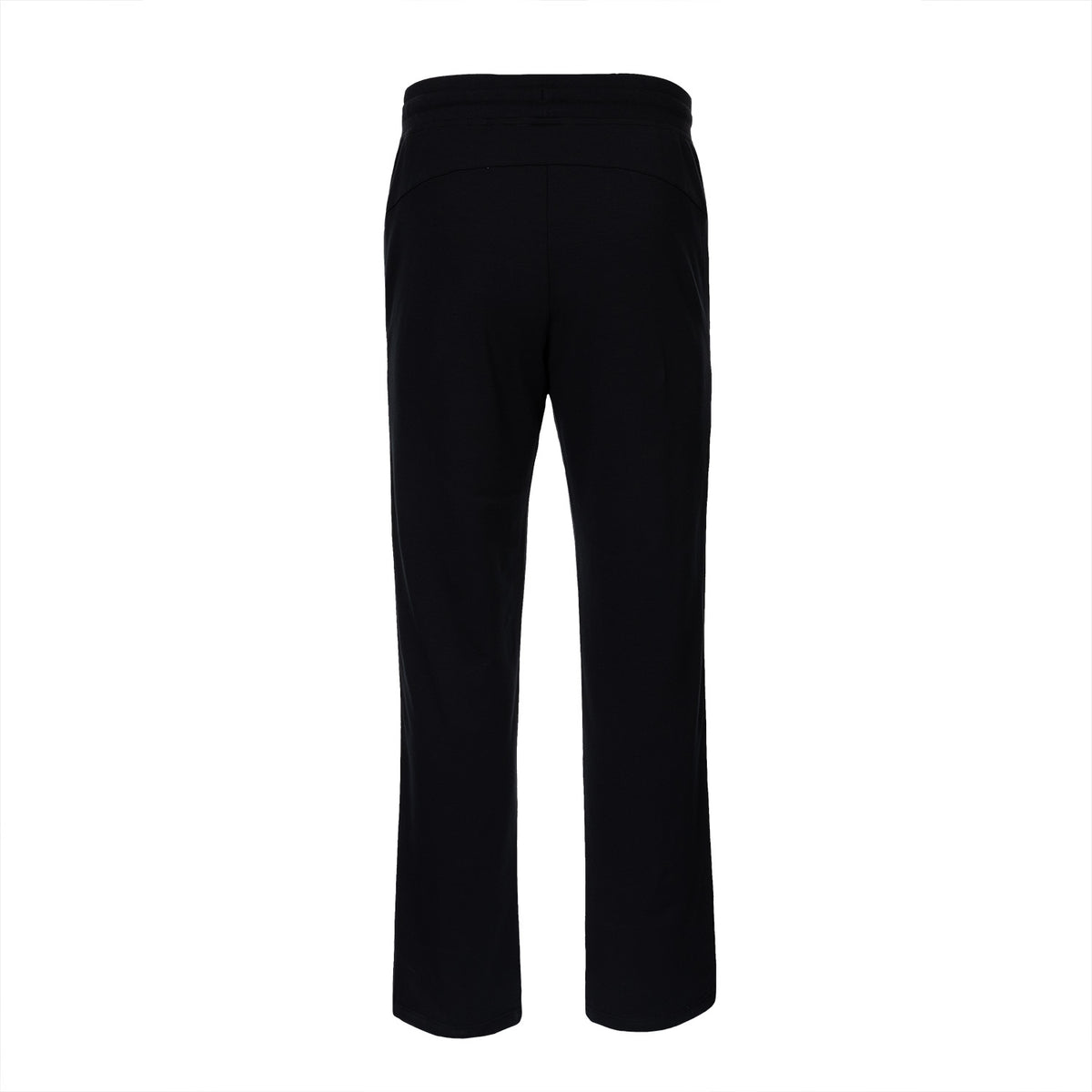 Men cotton track pant in zwart (Black) – foto 3