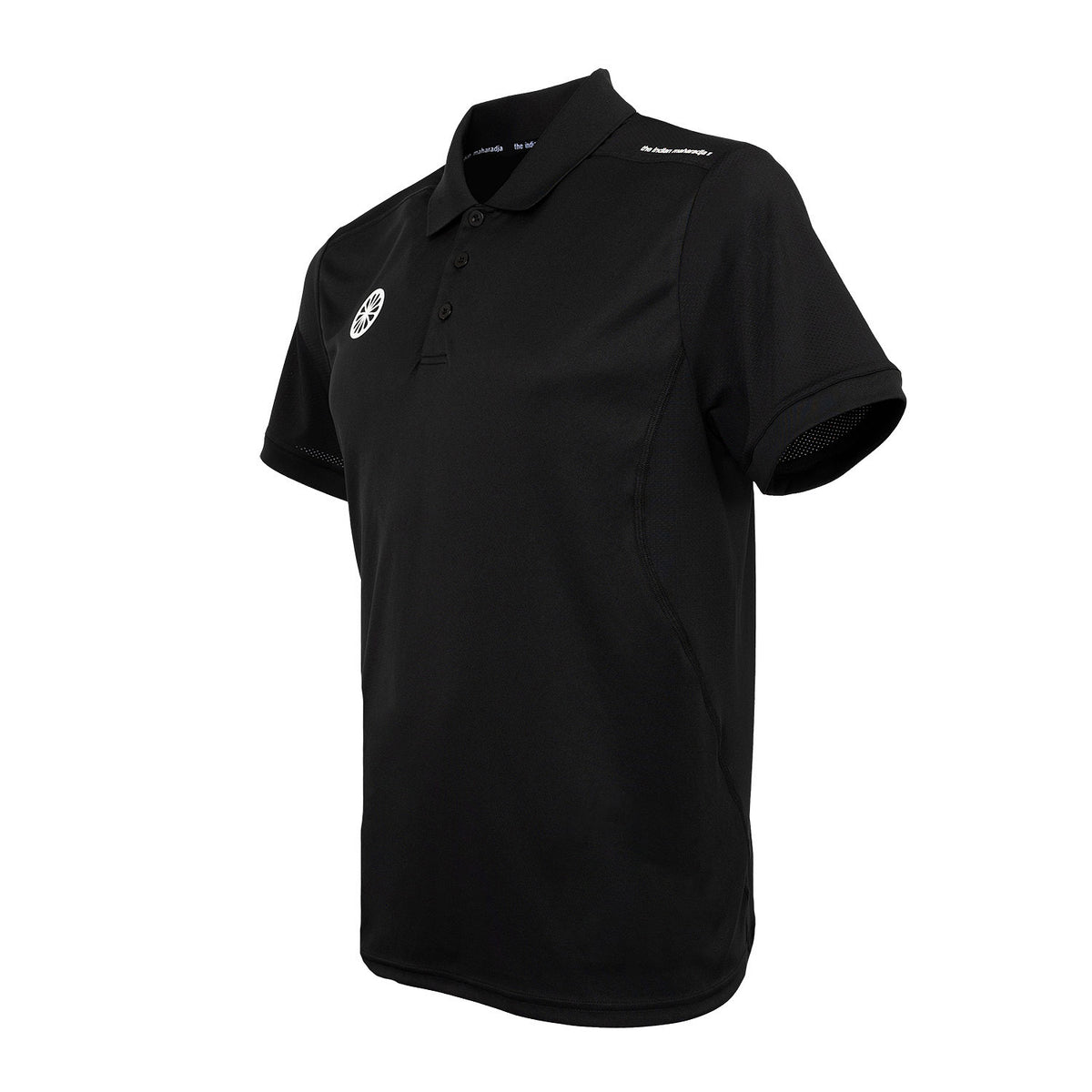 Jaipur boys performance polo in zwart (Black) – foto 4