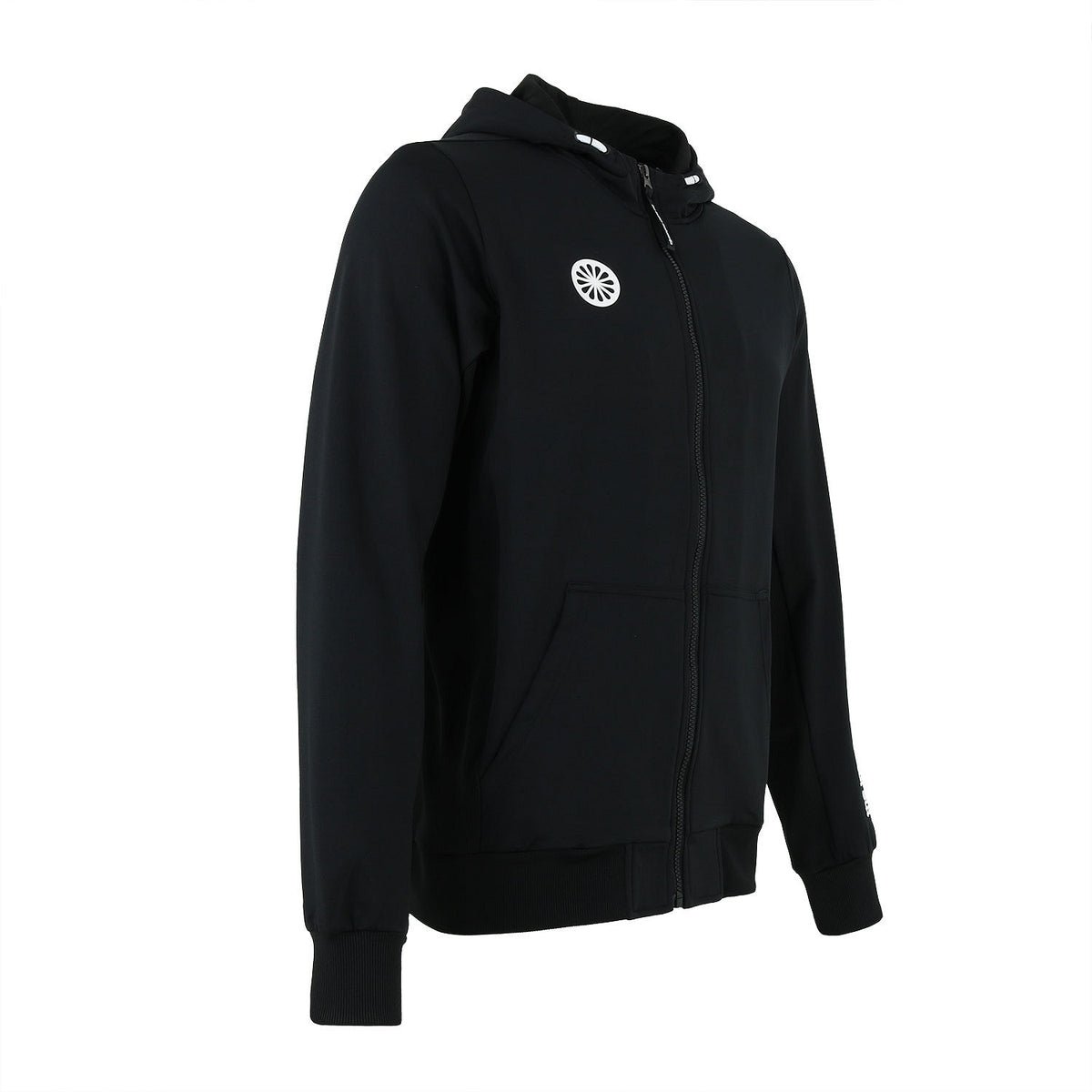 Men hooded jacket in zwart (Black) – foto 2