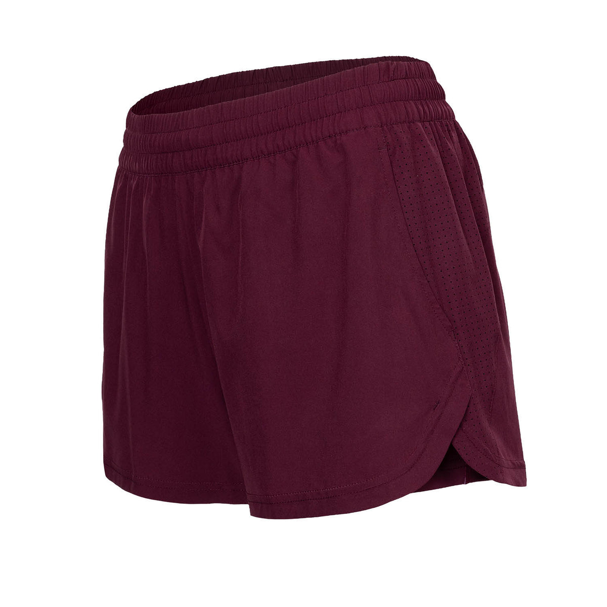 Jaipur girls performance 2 in 1 short in rood (Bordeaux) – foto 4