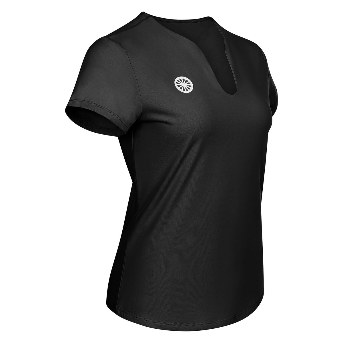 Women breeze tee in zwart (Black) – foto 2