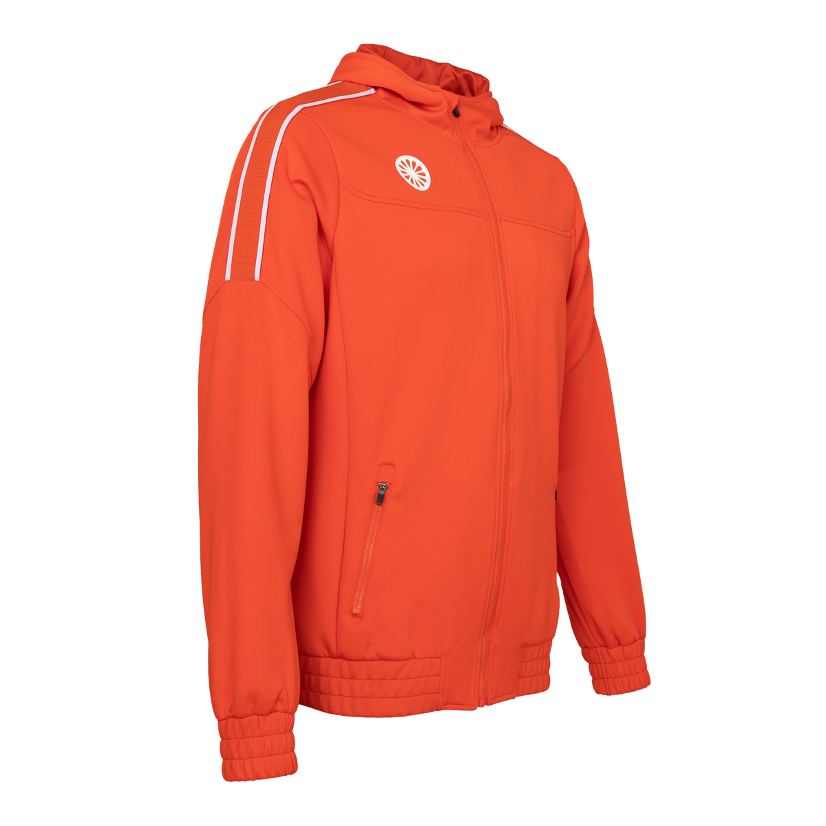 Jaipur men performance hooded jacket in oranje (Orange) – foto 2