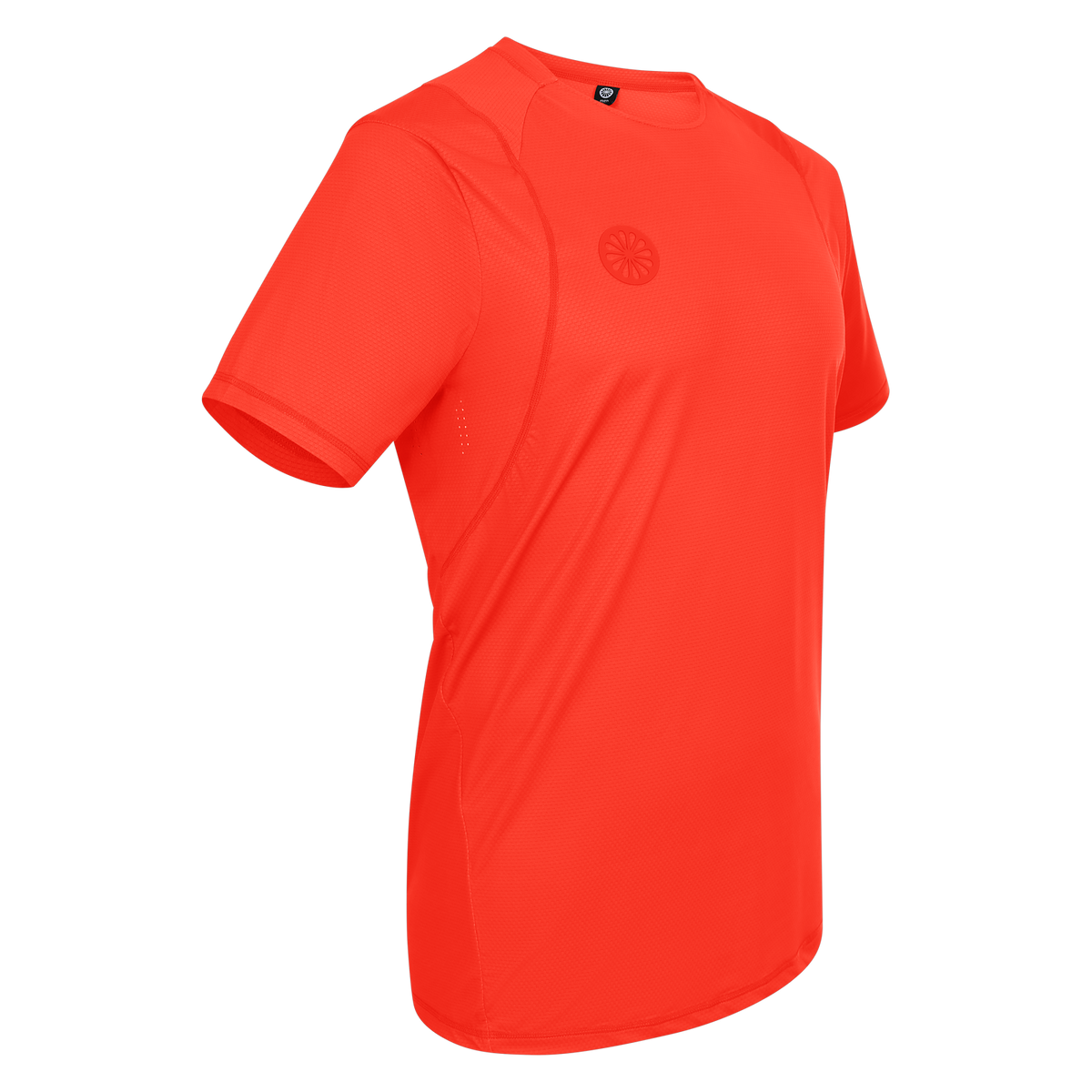 Men DryShift tee in oranje (Orange Syrup) – foto 2