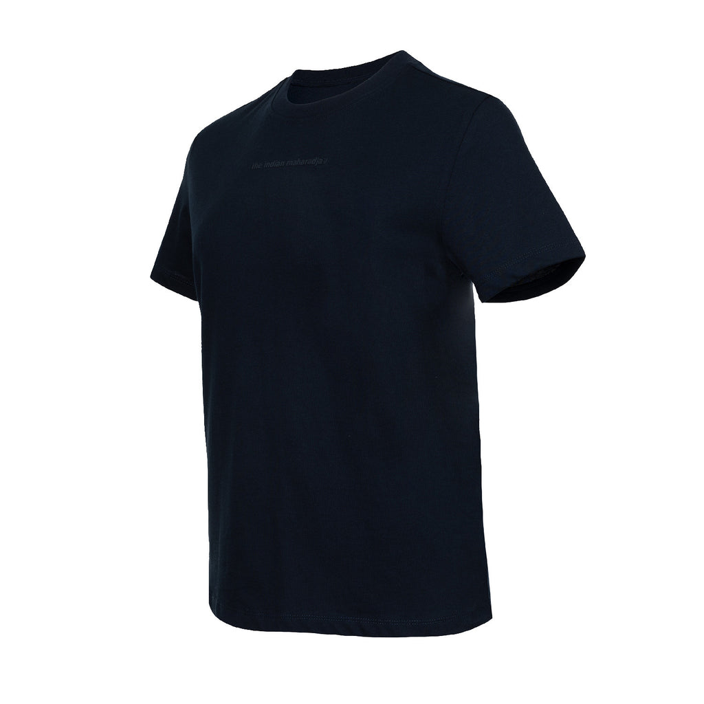 Classic cotton T-shirt dames in blauw – foto 4