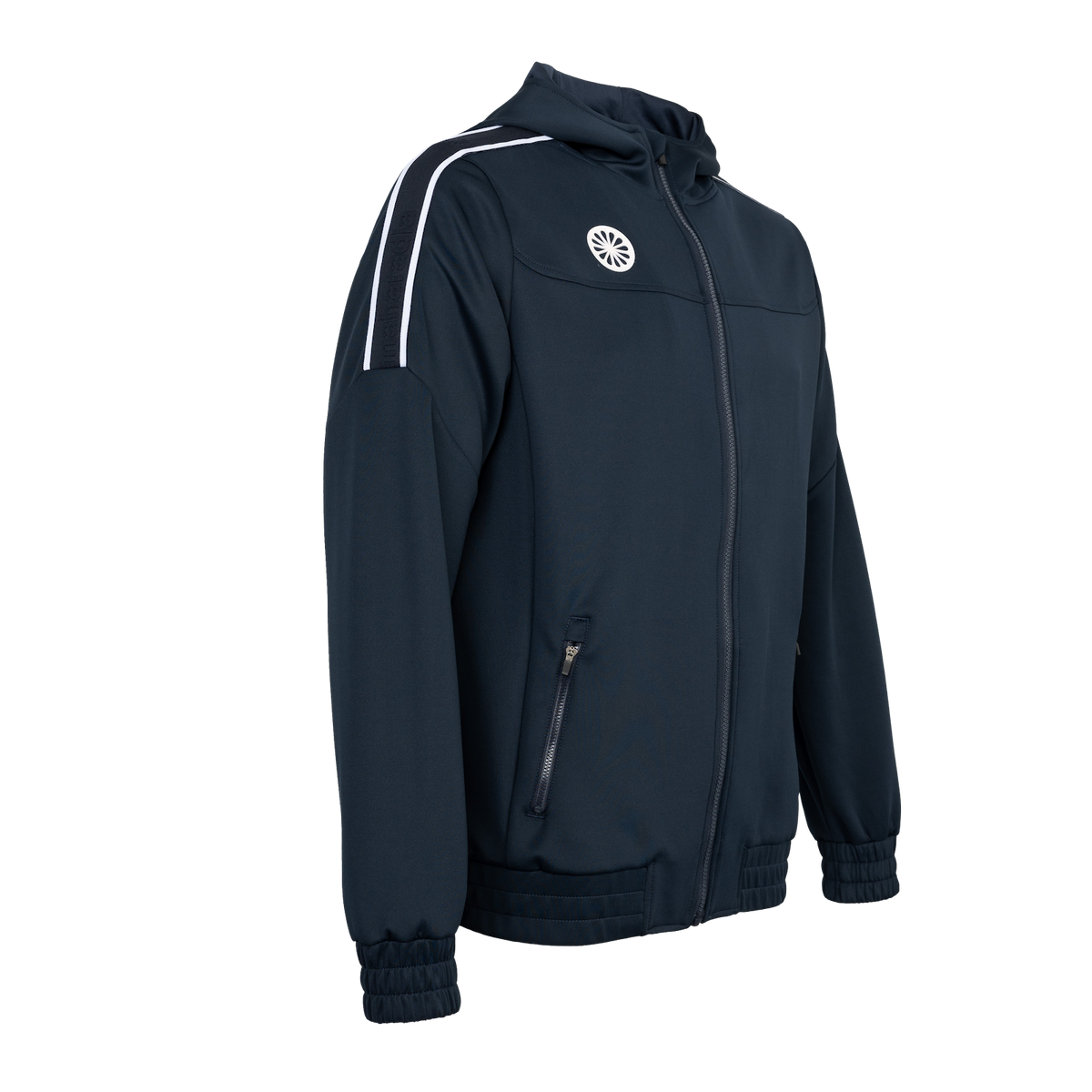 Jaipur men performance hooded jacket in blauw (Navy) – foto 2
