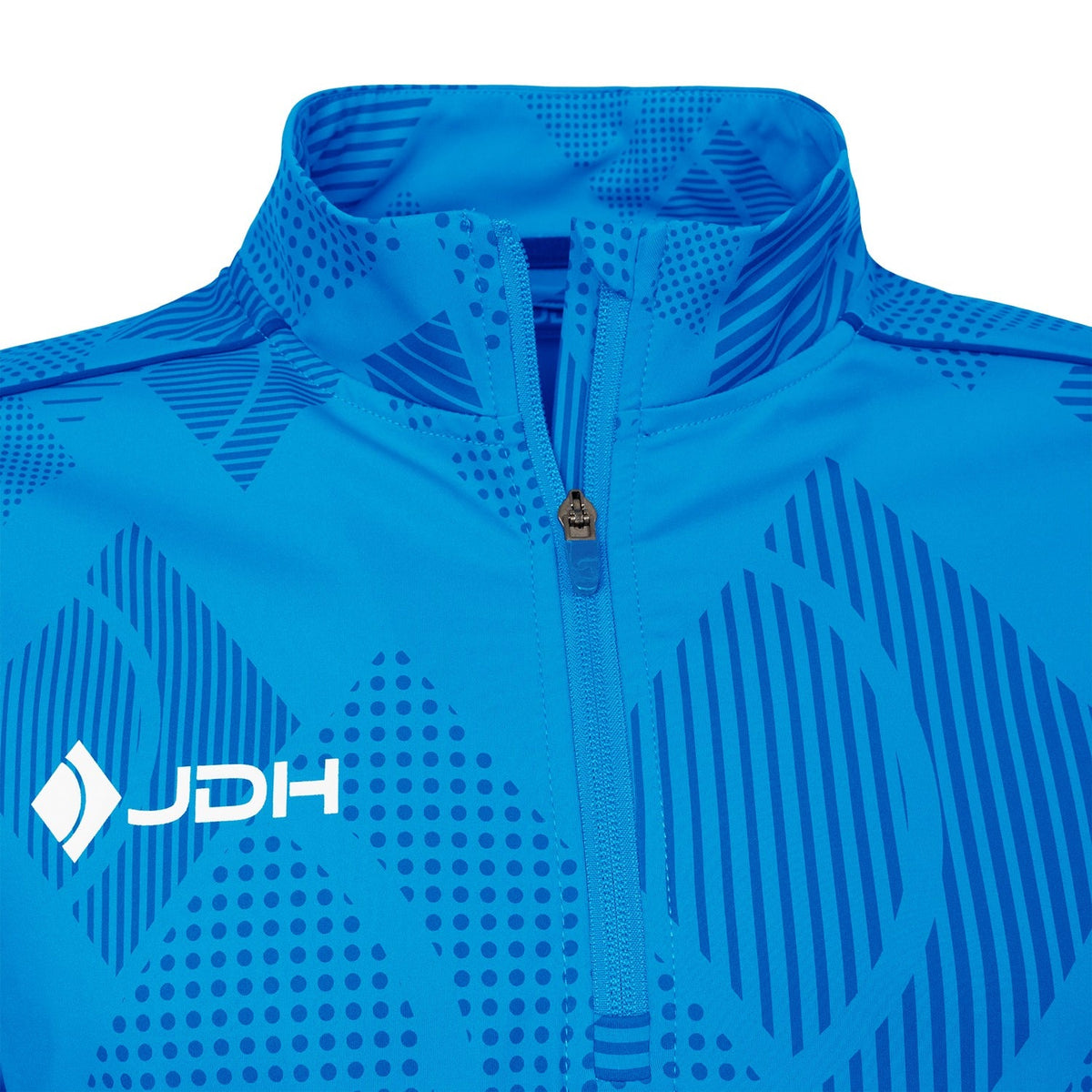 Carbon men pro half-zip in blauw (Digital Blue) – foto 7