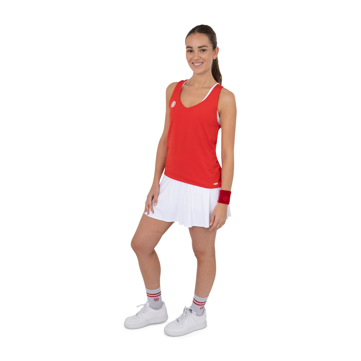 Women breeze tank in rood (Salsa Red) – foto 6