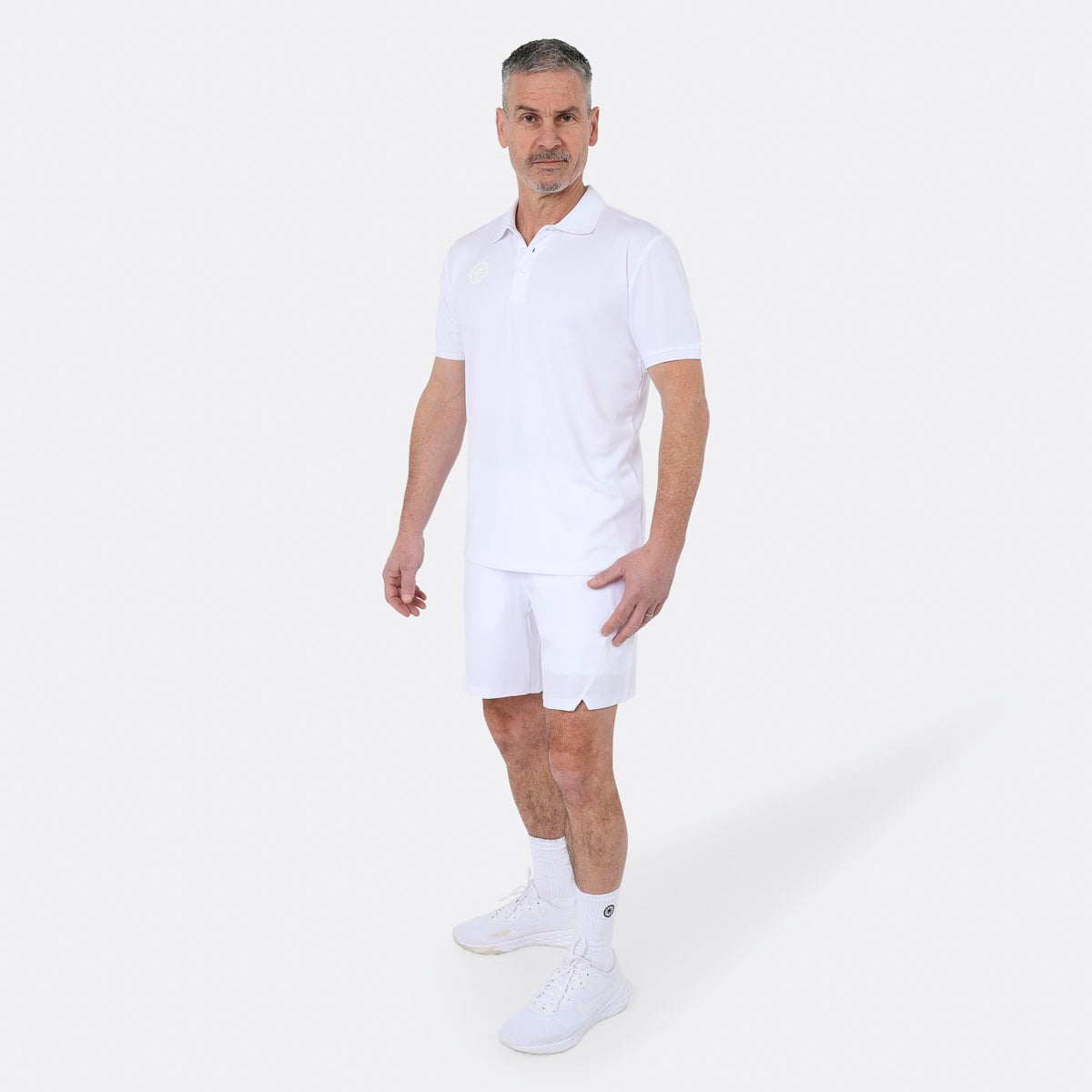 Men pique polo in wit (White) – foto 6
