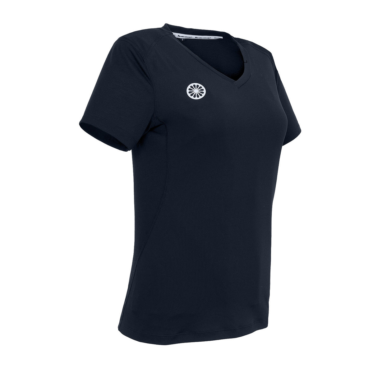 Women dry touch tee in blauw (Navy) – foto 2