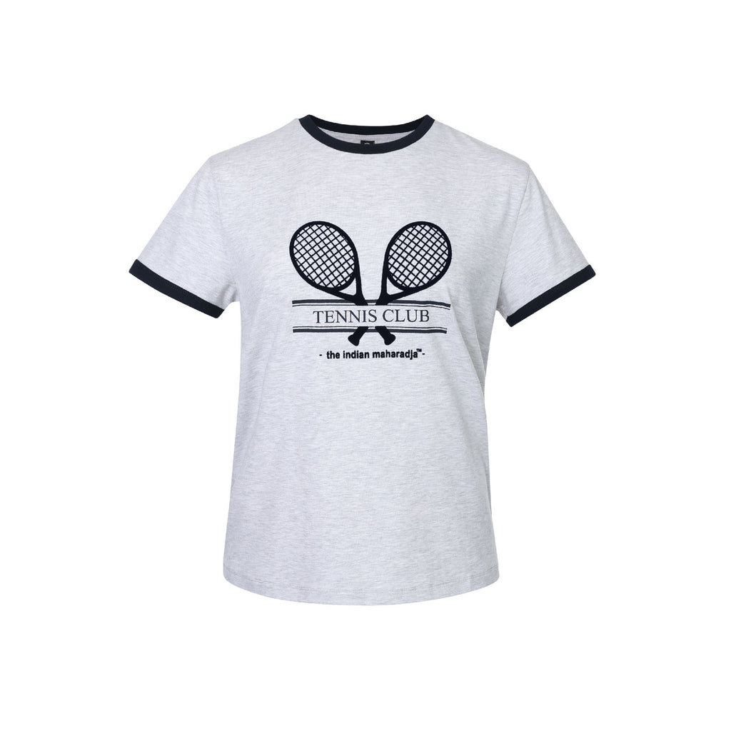 Racket T-shirt dames in grijs – foto 1