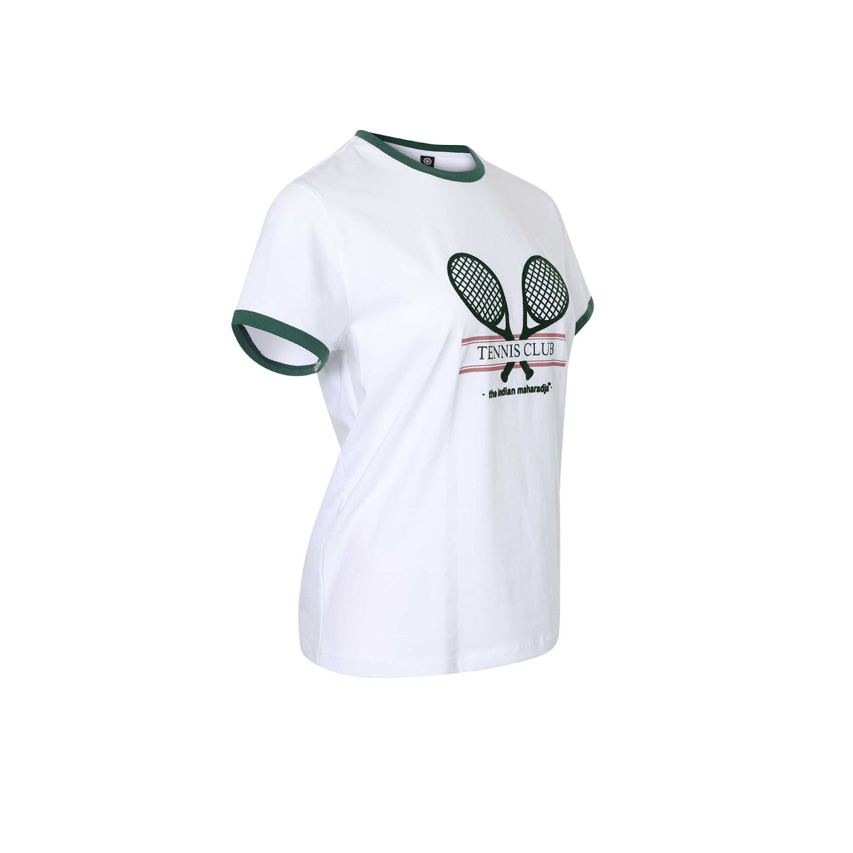 Women racket tee in groen (Hunter Green) – foto 2