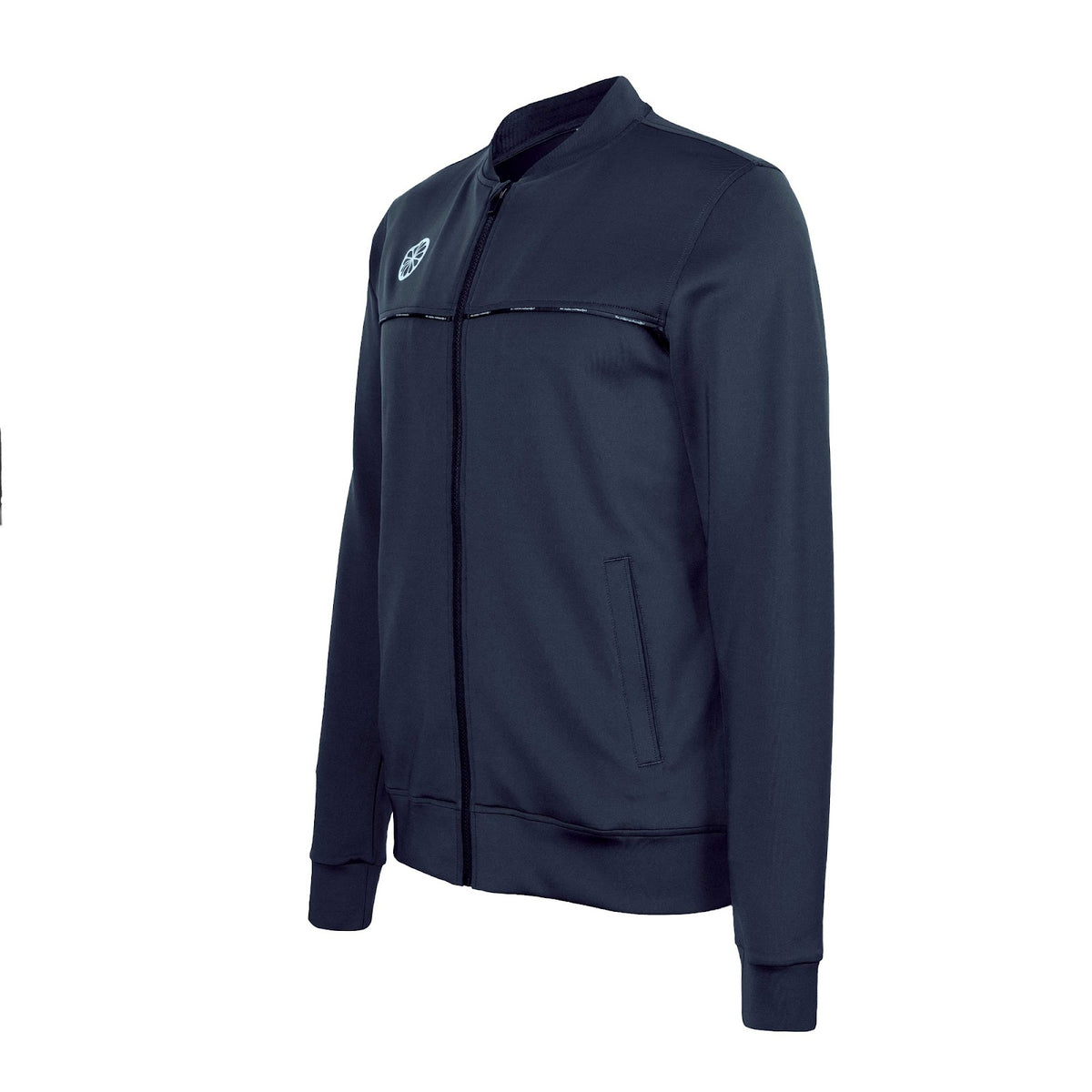 Men track jacket in blauw (Navy) – foto 4