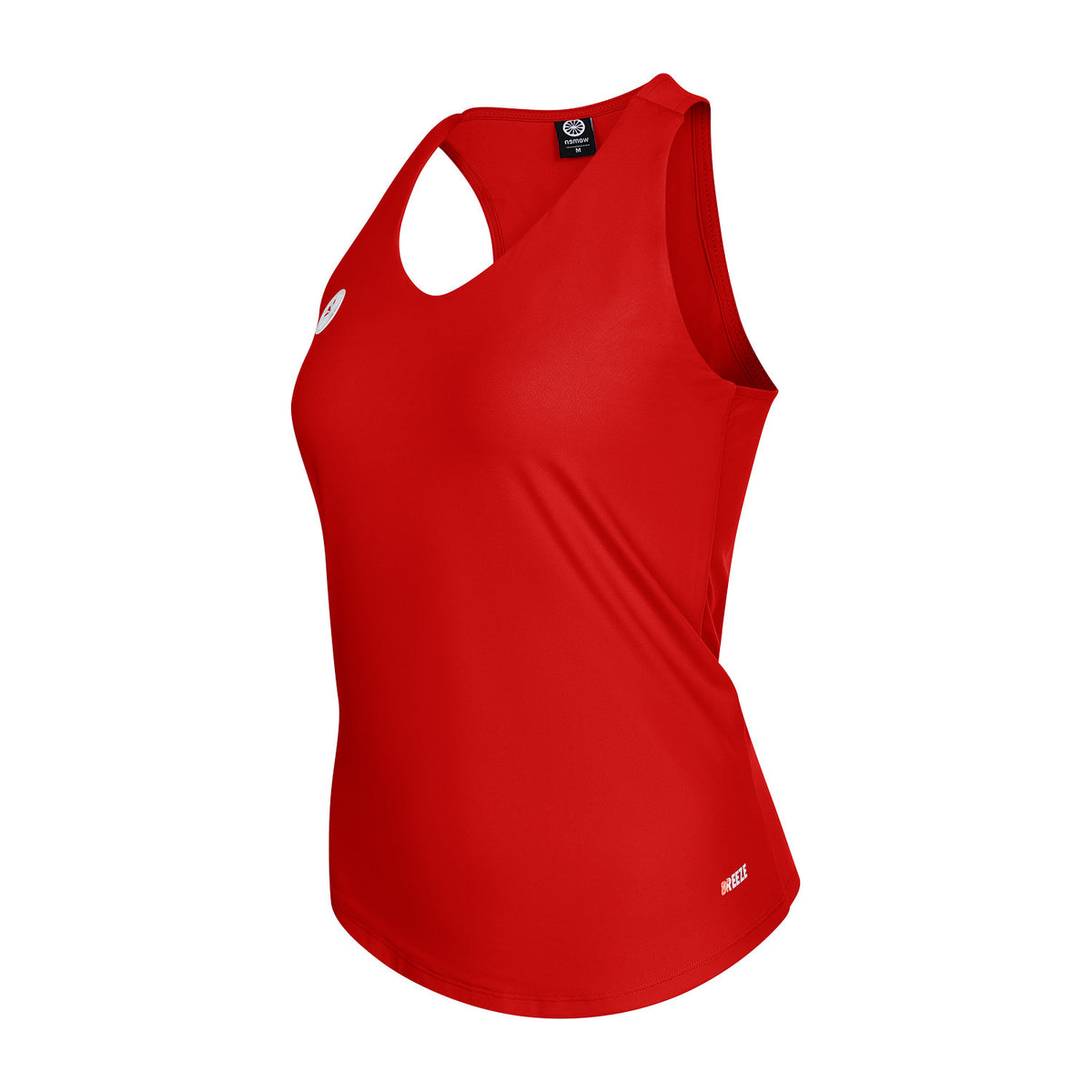 Women breeze tank in rood (Salsa Red) – foto 4