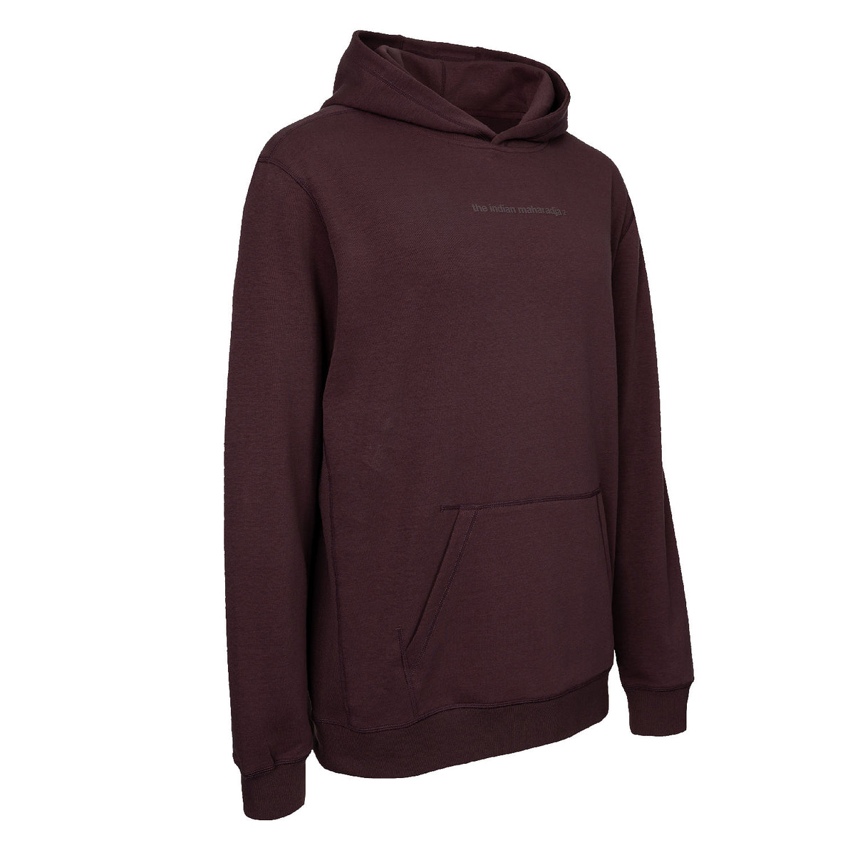 Unisex hoodie in rood (Dark Berry) – foto 2