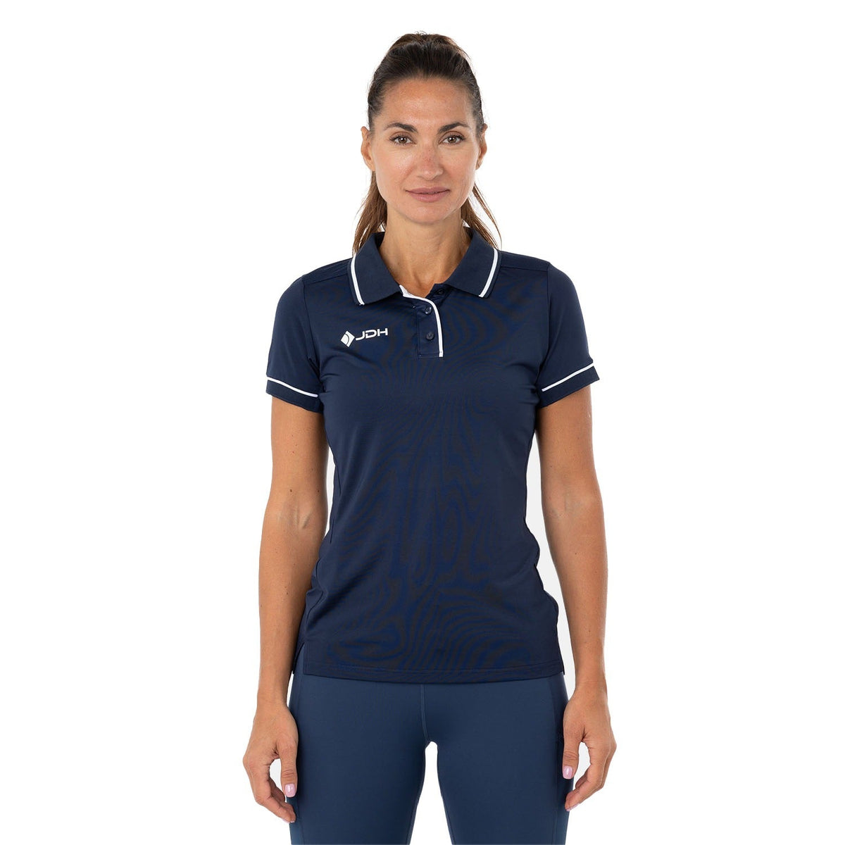 JDH Carbon women pro polo - Navy - model 31A