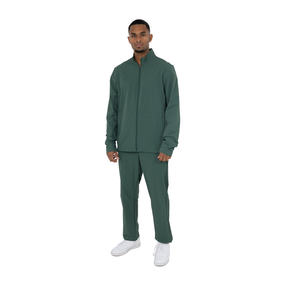 Men plyo flex jacket in groen (Hunter Green) – foto 5