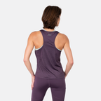 JDH Women performance tank - Plum - model back