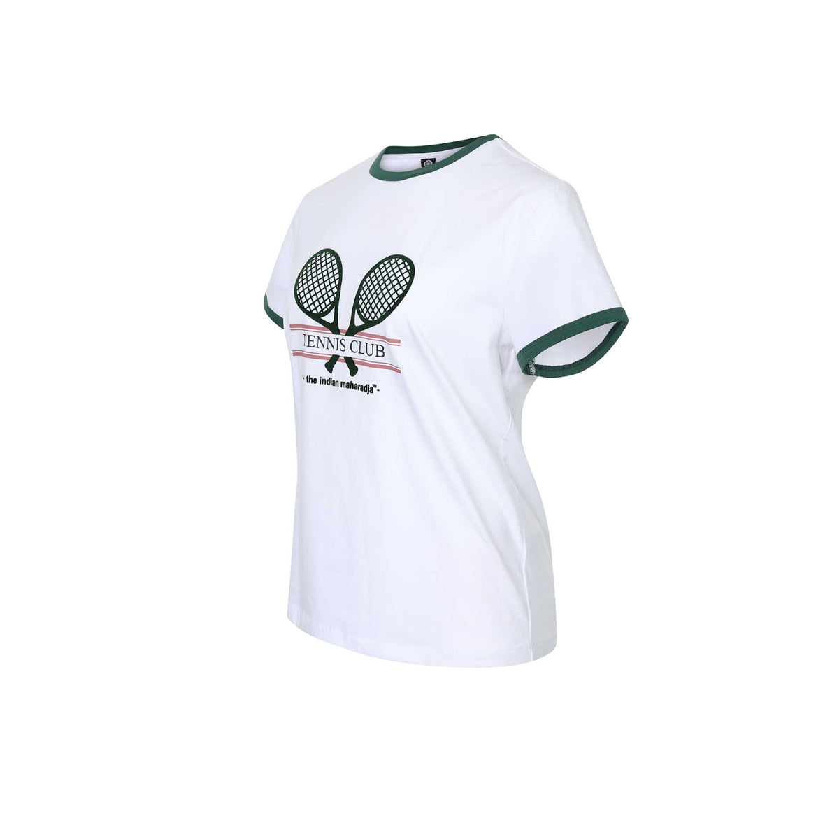 Women racket tee in groen (Hunter Green) – foto 4