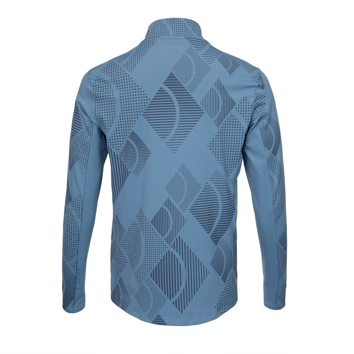 Carbon men pro half-zip in grijs (Stormy) – foto 3