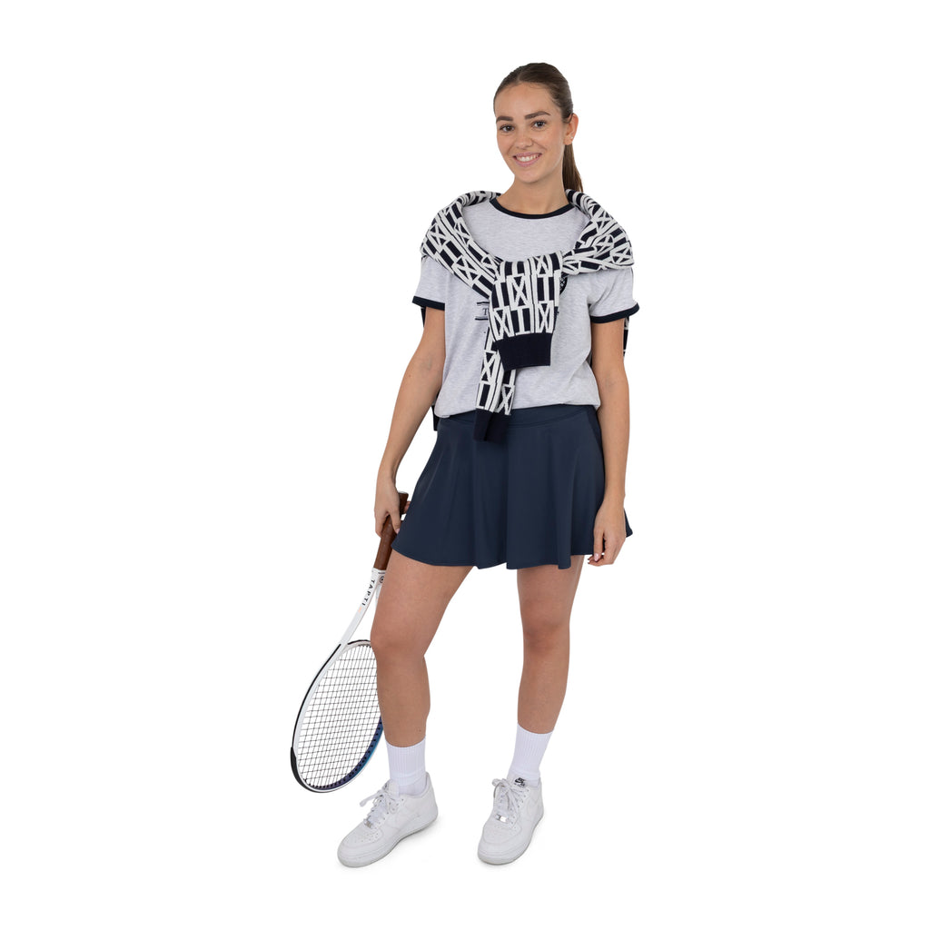 Racket T-shirt dames in grijs – foto 7