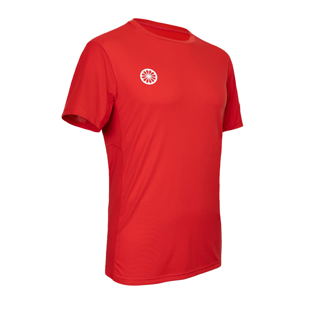 Men agility tee in rood (Ruby Red) – foto 2