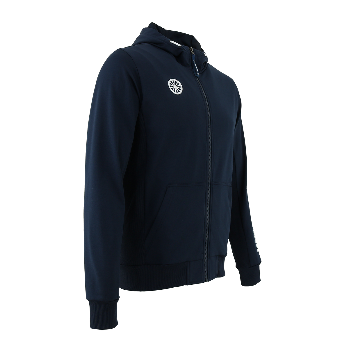 Men hooded jacket in blauw (Navy) – foto 2