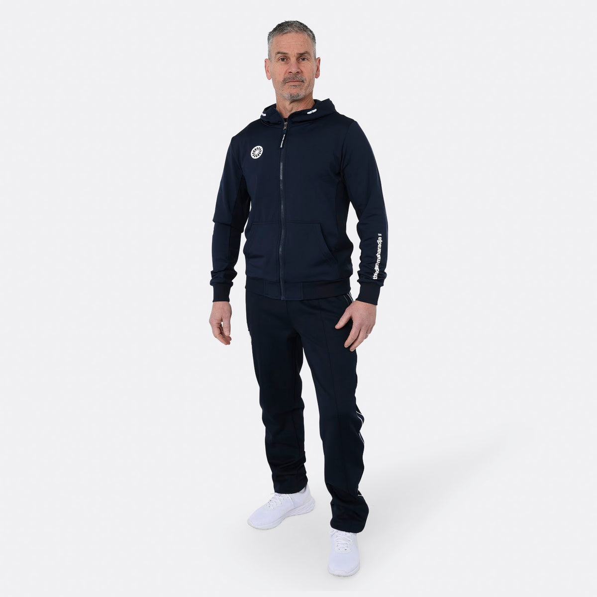 Men hooded jacket in blauw (Navy) – foto 5