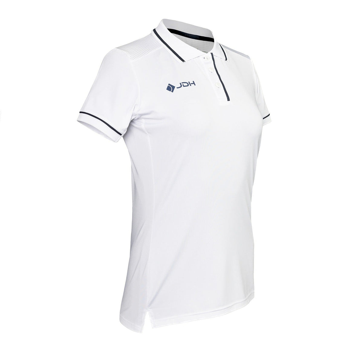 Carbon women pro polo in wit (White) – foto 2
