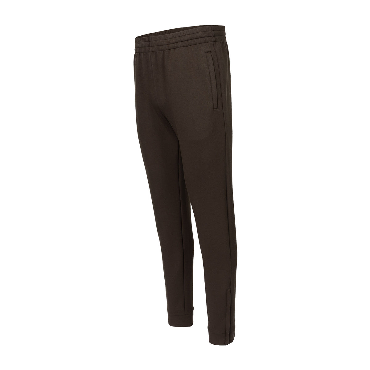 Men soft supreme pant in bruin (Black Olive) – foto 4
