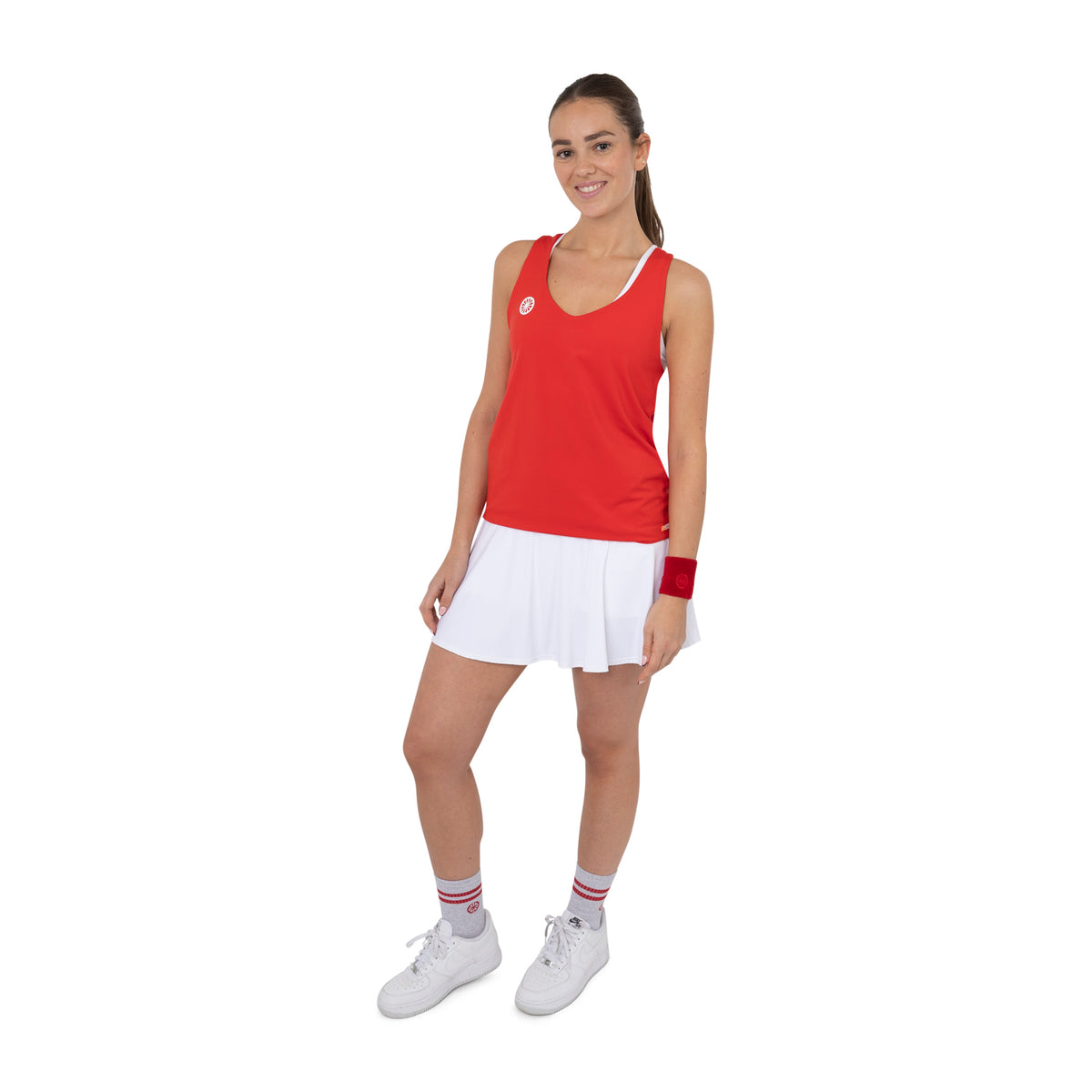 Women breeze tank in rood (Salsa Red) – foto 5