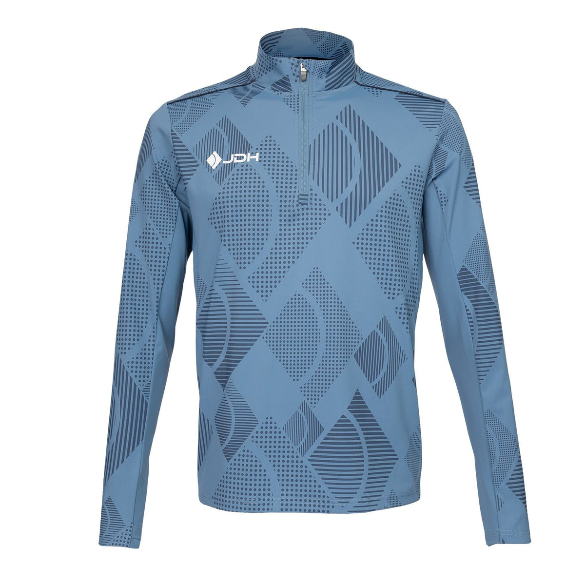 JDH Carbon men pro half-zip - Stormy - 1