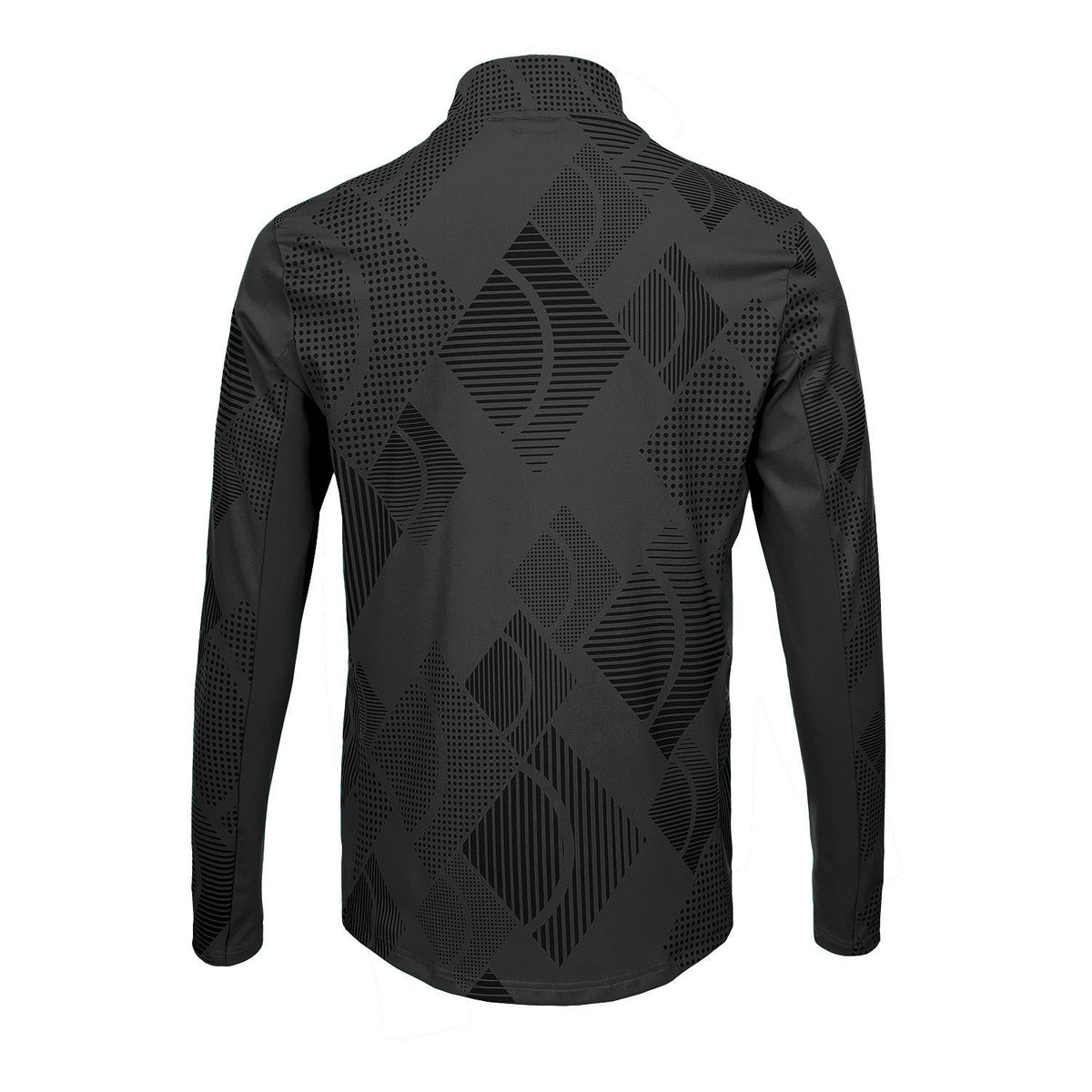 Carbon men pro half-zip in zwart (Black) – foto 3