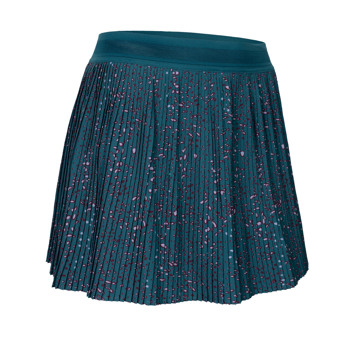 Women fine pleated skirt in blauw (Ocean) – foto 2
