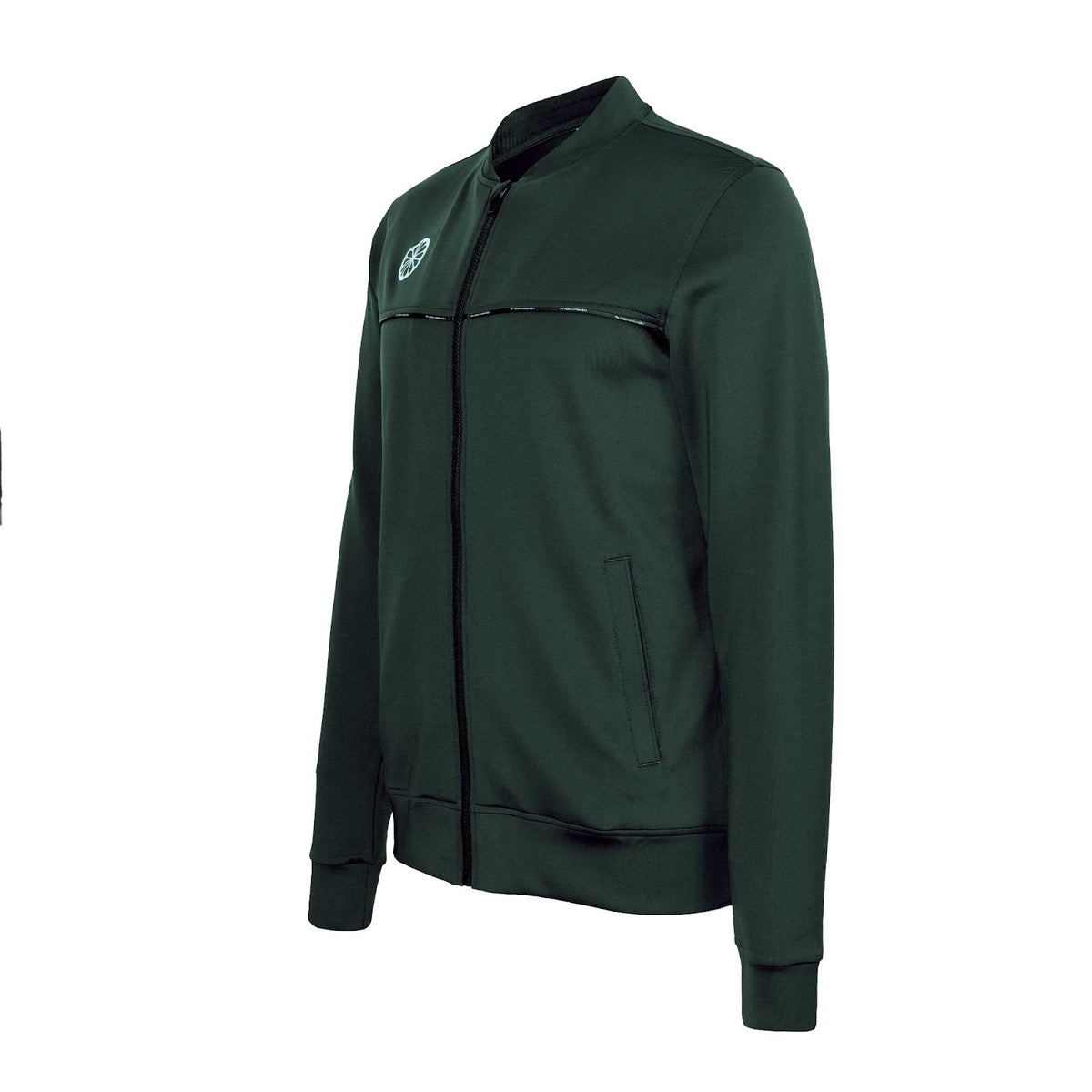 Men track jacket in groen (Green) – foto 4